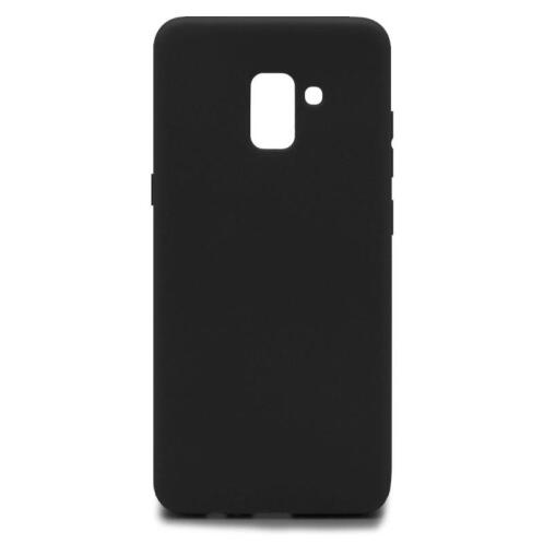 Soft TPU inos Samsung A730F Galaxy A8 Plus (2018) S-Cover Black