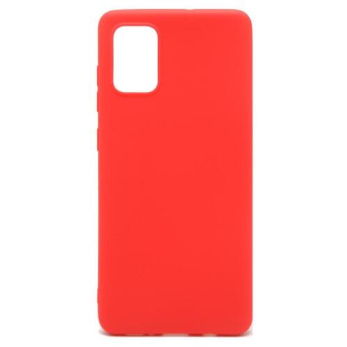 Soft TPU inos Samsung A715F Galaxy A71 S-Cover Red