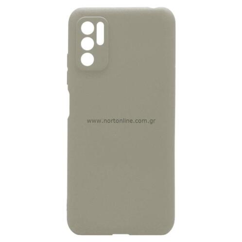 Θήκη Soft TPU inos Xiaomi Redmi Note 10 5G S-Cover Γκρι