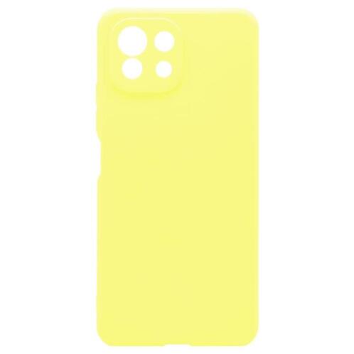 Θήκη Soft TPU inos Xiaomi Mi 11 Lite/ Mi 11 Lite 5G S-Cover Κίτρινο