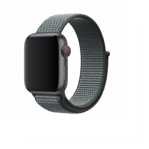 Λουράκι Devia Sport3 Nylon Woven Apple Watch (38/ 40/ 41mm) Deluxe Γκρι