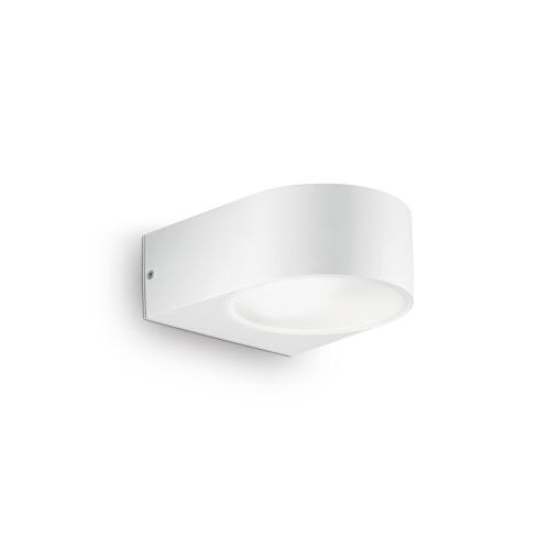 Ideal Lux Φωτιστικό Τοίχου Απλίκα Μονόφωτο IKO AP1 018522 Bianco