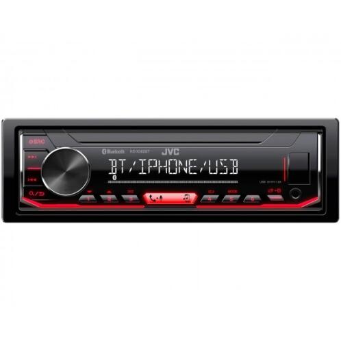 JVC KD-X362BT Radio Usb Bluetooth Κόκκινο