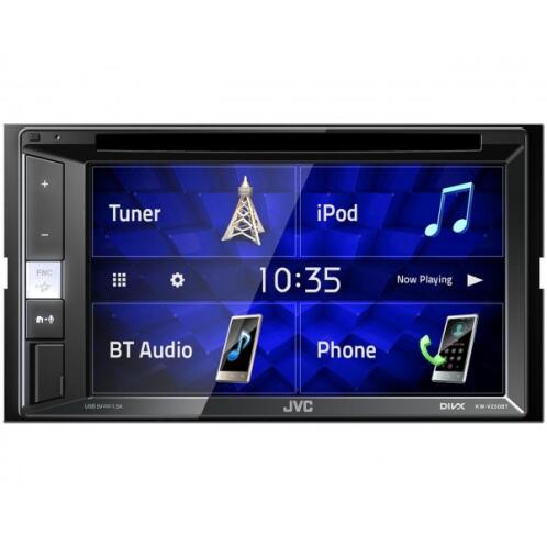 JVC KW-V250BT Car Theater 6,2" Bluetooth iPod/iPhone 3 Pre-Outs