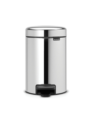 BRABANTIA Δοχείο Απορριμμάτων με Πεντάλ Χρωμέ New Icon 3lt - 080.1131/47