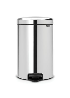 BRABANTIA Δοχείο Απορριμμάτων με Πεντάλ Χρωμέ New Icon 20lt - 080.1139/87