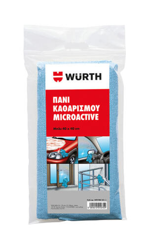 Würth Πανί καθαρισμού microactive μπλε 40x40cm