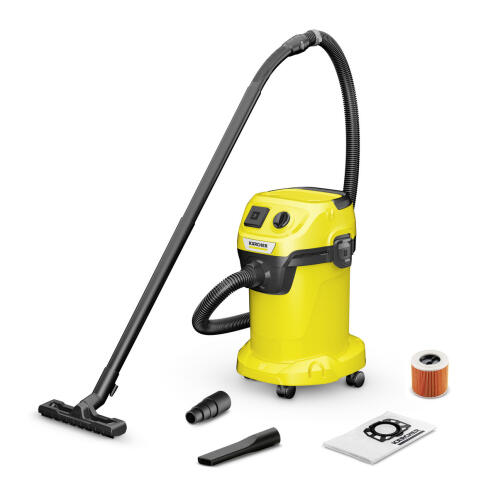 Karcher WD 3 P V-19/4/20 Σκούπα Υγρών / Στερεών 1000W με Κάδο 19lt