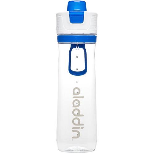 Aladdin Παγούρι 0.8lt Μπλε-Διάφανο Active Hydration Tracker