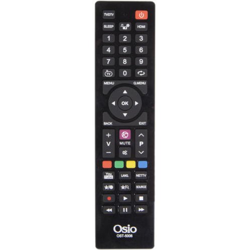 Osio OST-5006-TR Τηλεχειριστήριο για τηλεοράσεις AKAI, BEKO, TELEFUNKEN, VESTEL