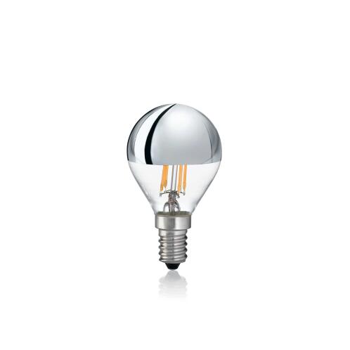 Ideal Lux Λάμπα E14 Sfera 4W 3000K CRI80 4W Χρώμιο