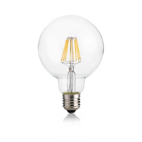 Ideal Lux Λάμπα E27 Globo D095 8W 3000K CRI80 8W Διάφανο