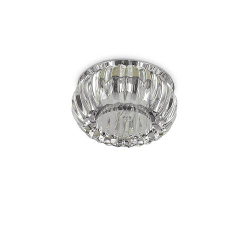 Ideal Lux Downlight Φωτιστικό Χωνευτής Τοποθέτησης Μονόφωτο Soul-2 FI1 107707 G9 max 1 x 40W Διάφανο