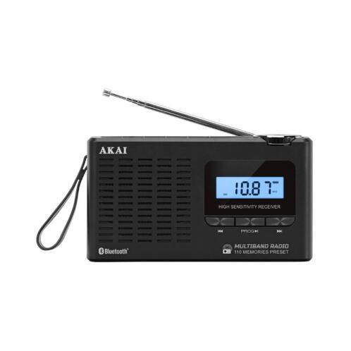 Akai APR-600 Φορητό ραδιόφωνο με Bluetooth, USB, micro SD, AM/FM και οθόνη