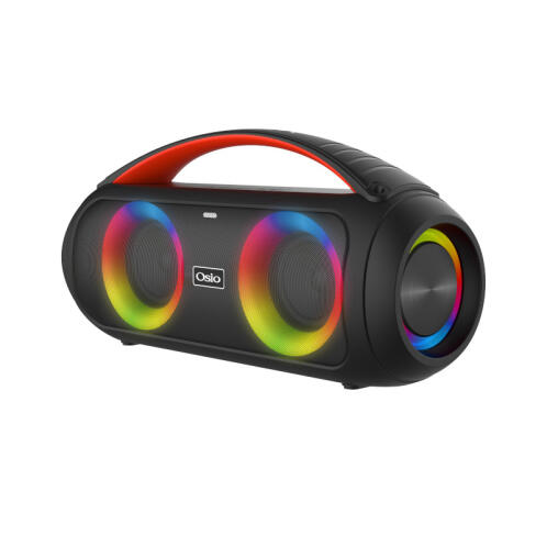 Osio OBT-8010 Φορητό αδιάβροχο ηχείο Bluetooth με USB, LED, AUX, TF, TWS και ενσ. μικρόφωνο – 50 W