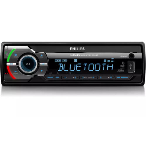 Philips Ηχοσύστημα Αυτοκινήτου με Bluetooth, USB, Κάρτα SD και Aux-In 4x50W CE235BT/GRS