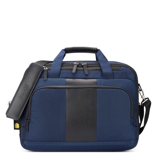 Delsey Χαρτοφύλακας με θέση PC 15.6'' 31.5x40x15cm σειρά Wagram Navy Blue