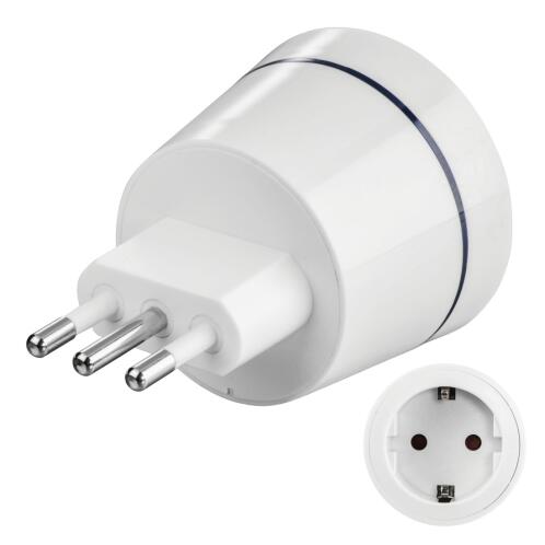 Hama Travel Adapter Plug, GR to Italy