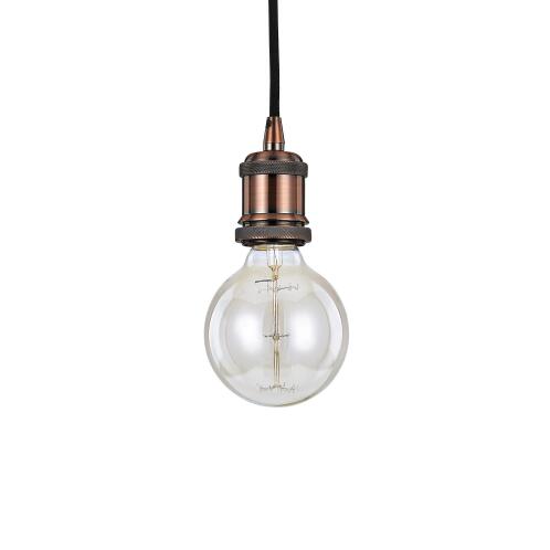 Ideal Lux Κρεμαστό Φωτιστικό Οροφής Μονόφωτο Frida SP1 Antico 122106 E27 max 1 x 60W Rame