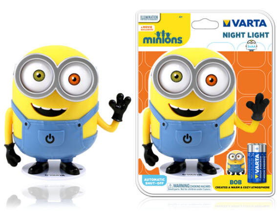 Varta Φωτιστικό Νυκτός - Φακός Minions 123471