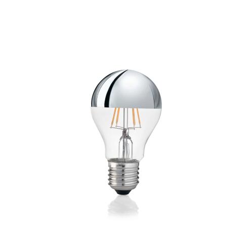 Ideal Lux Λάμπα E27 Goccia 8W 3000K CRI80 8W Χρώμιο