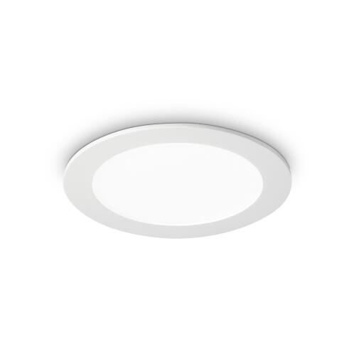 Ideal Lux Downlight Φωτιστικό Χωνευτής Τοποθέτησης Μονόφωτο Groove 10W Round 3000K 123974 10W Λευκό