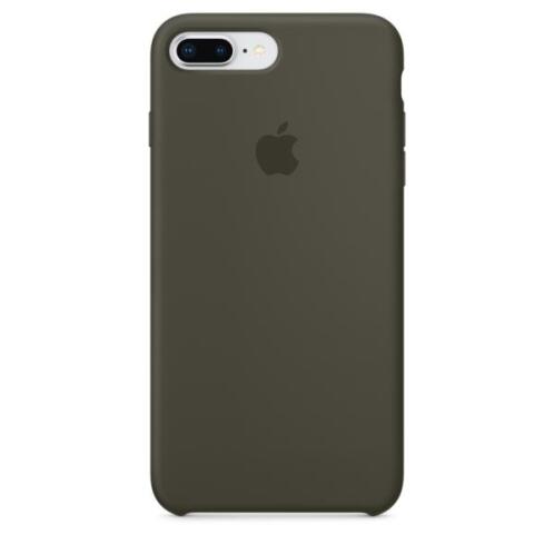 Apple Silicone Case iPhone 8-7Plus Dark Olive