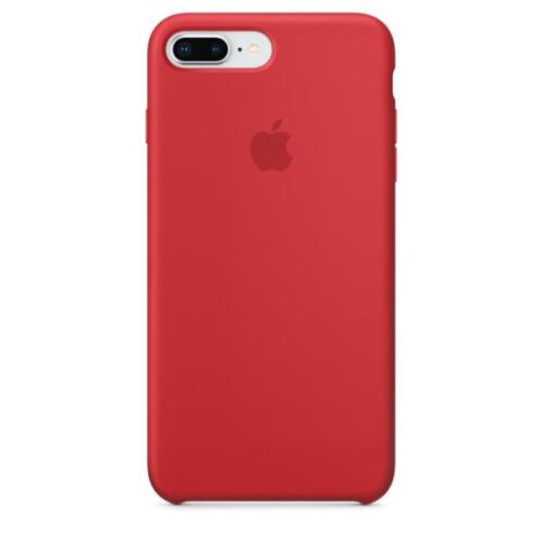 Apple Silicone Case iPhone 8-7Plus Red