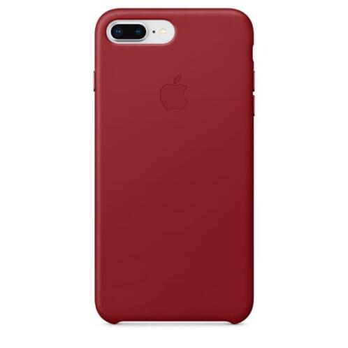 Apple Leather Case iPhone 8-7Plus Red