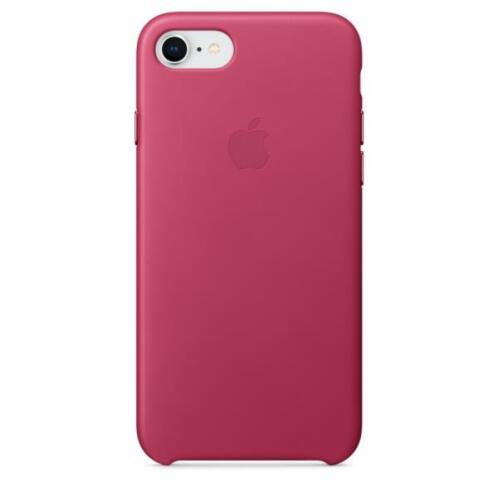 Apple Leather Case iPhone 8-7 Pink Fuchsia