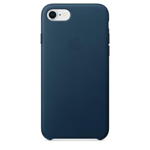 Apple Leather Case iPhone 8-7 Cosmos Blue