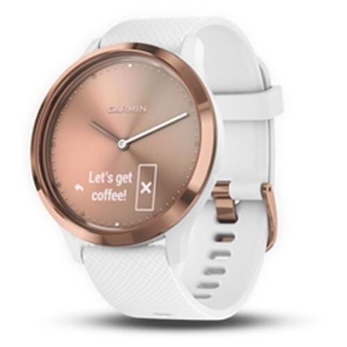 Garmin Vivomove HR Sport S/M Rose Gold-White