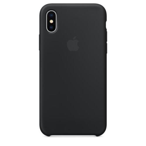 Apple Silicone Case iPhone X Black