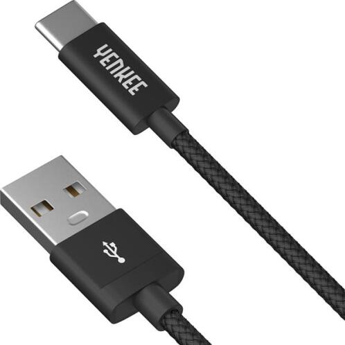 YCU 301 BK Yenkee Data Cable Usb/Type-C 1m Μαύρο