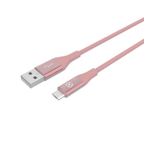 Celly Color Data Cable Extra Strong Micro Usb 1.5m Pink