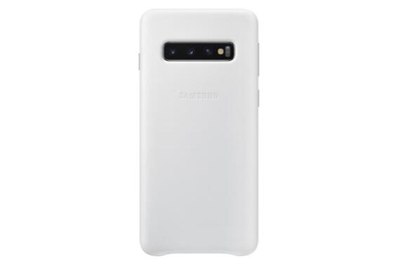 Samsung Leather Cover S10 White