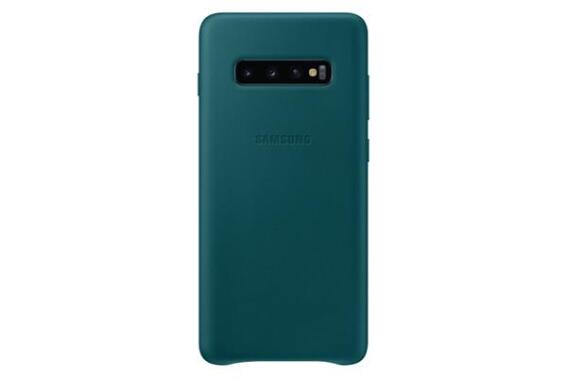 Samsung Θήκη Leather Cover S10 + Green