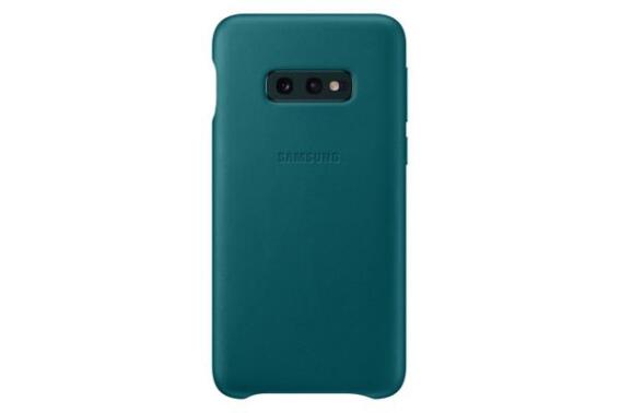 Samsung Leather Cover S10 E Green