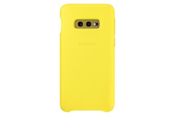 Samsung Leather Cover S10 E Yellow