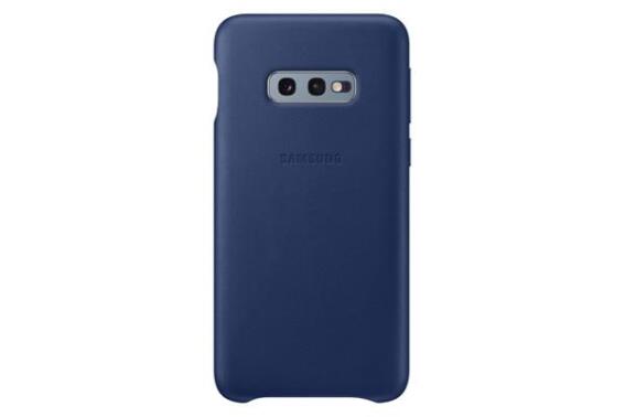 Samsung Leather Cover S10 E Navy