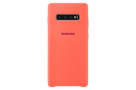 Samsung Silicone Cover S10 + Berry Pink