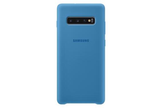 Samsung Θήκη Silicone Cover S10 + Blue