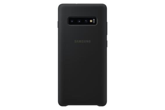 Samsung Θήκη Silicone Cover S10 + Black