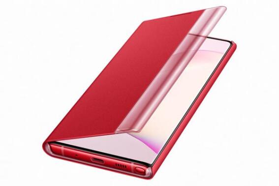 Samsung Clear View Cover Note 10 Red