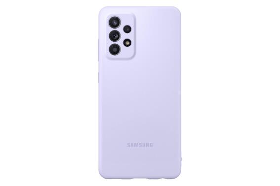 Samsung Silicone Cover Galaxy A52 Violet