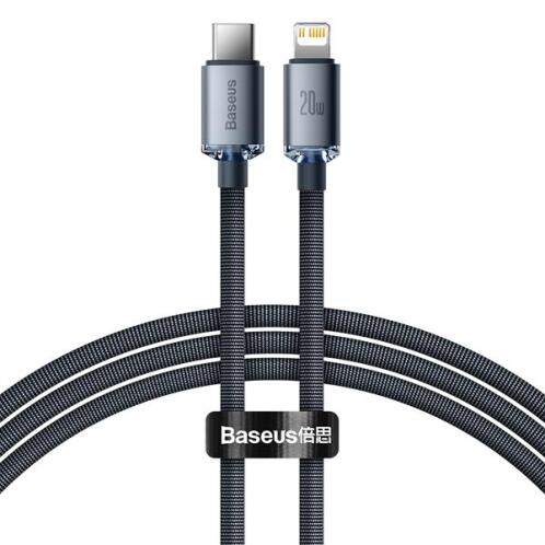 Baseus Crystal Shine Series Cable Type-C to Lightning 20W 1.2m Black