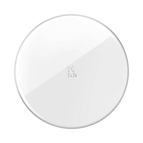 Baseus Wireless Charger 15W White + Type-C Cable