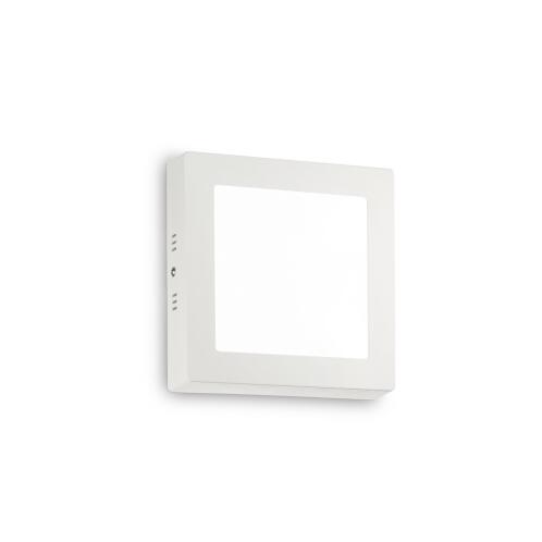 Ideal Lux Φωτιστικό Τοίχου Απλίκα Μονόφωτο Universal Square 138633 13,5W Λευκό