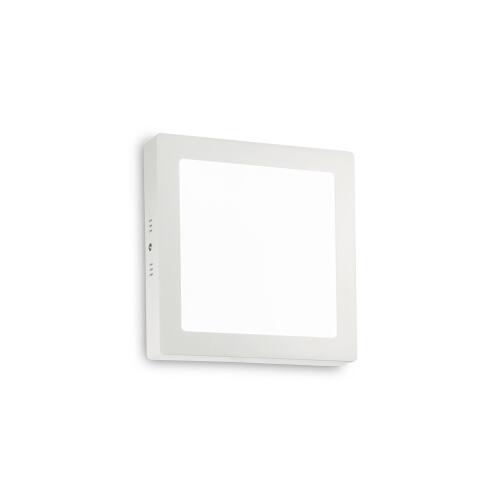 Ideal Lux Φωτιστικό Τοίχου Απλίκα Μονόφωτο Universal 18W Square 138640 19W Λευκό