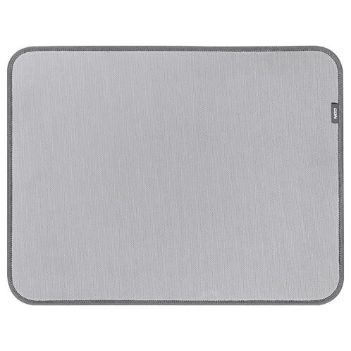 NOD Δερμάτινο mousepad σε γκρι χρώμα, 350x270x3mm. NOD FRESH GREY